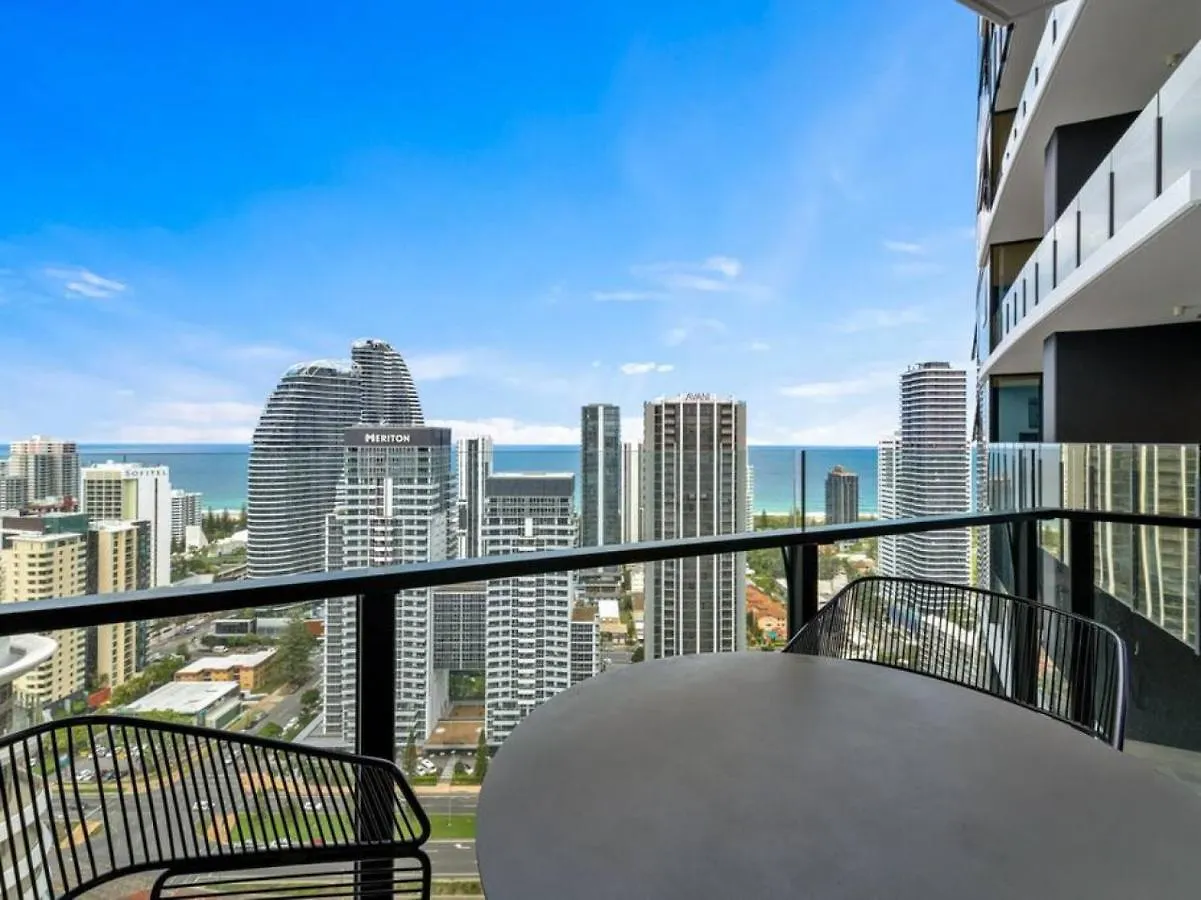 شقة River And Ocean View Luxury 2Bd Apt Amazing Location غولد كوست أستراليا